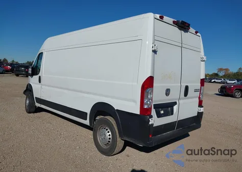 2024 Ram Promaster 2500 Tradesman High Roof 159 Wb W/Pass Seat from USA, damaged, VIN 3C6LRVDG6RE108898